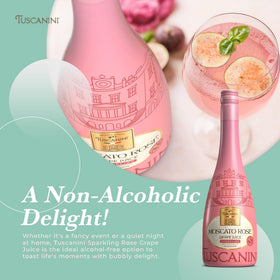 Two-bottle Tuscanini gift set in elegant packaging, ideal for gifting.