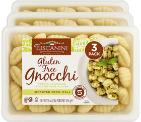 Tuscanini gluten free potato gnocchi package ready for quick meals