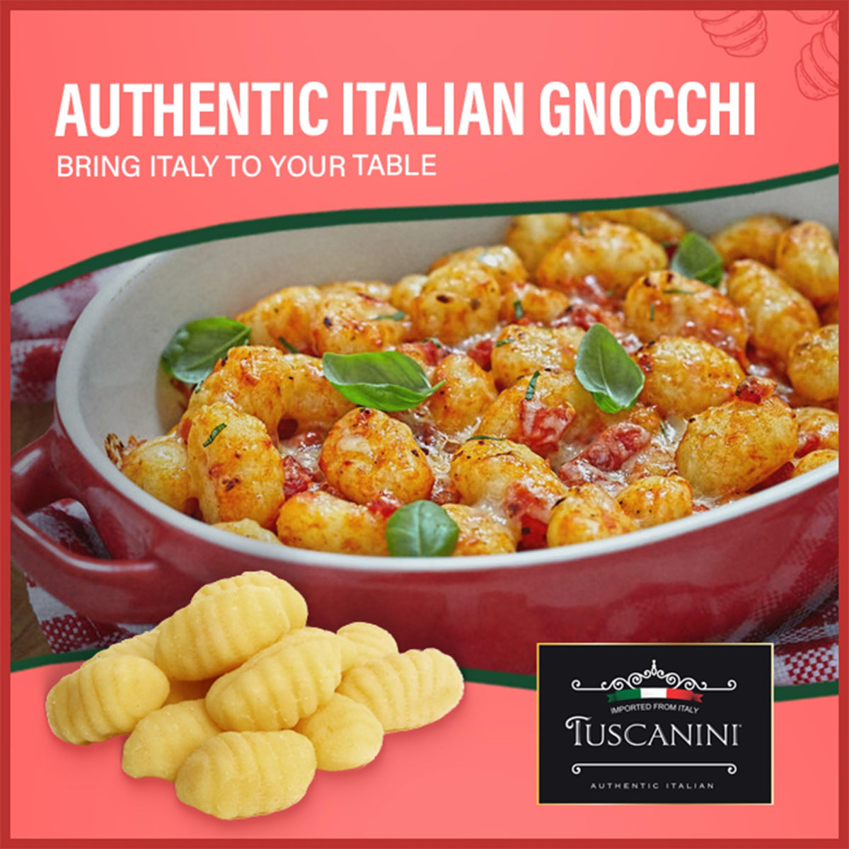 Tuscanini gnocchi boiling in salted water for a quick meal