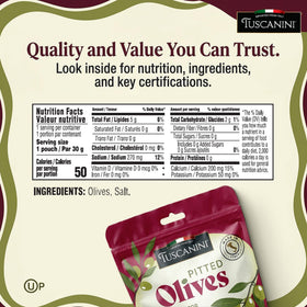 Versatile olives pair with salads, cheeses, and pasta dishes.