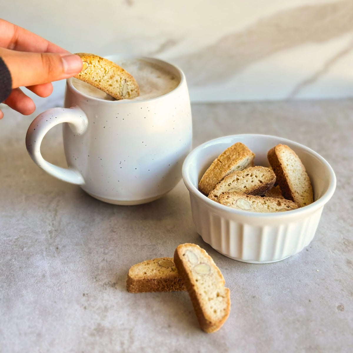 Elegant Tutti Gourmet biscotti gift-ready packaging