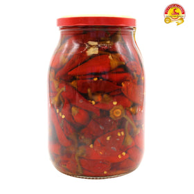 TUTTOCALABRIA antipasto idea features peppers in oil for charcuterie boards.