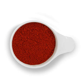 TUTTOCALABRIA Calabrian chili powder on antipasti plate, enhances aroma and taste