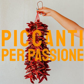 TUTTOCALABRIA Calabrian peppers ready to crush into chili crisp.