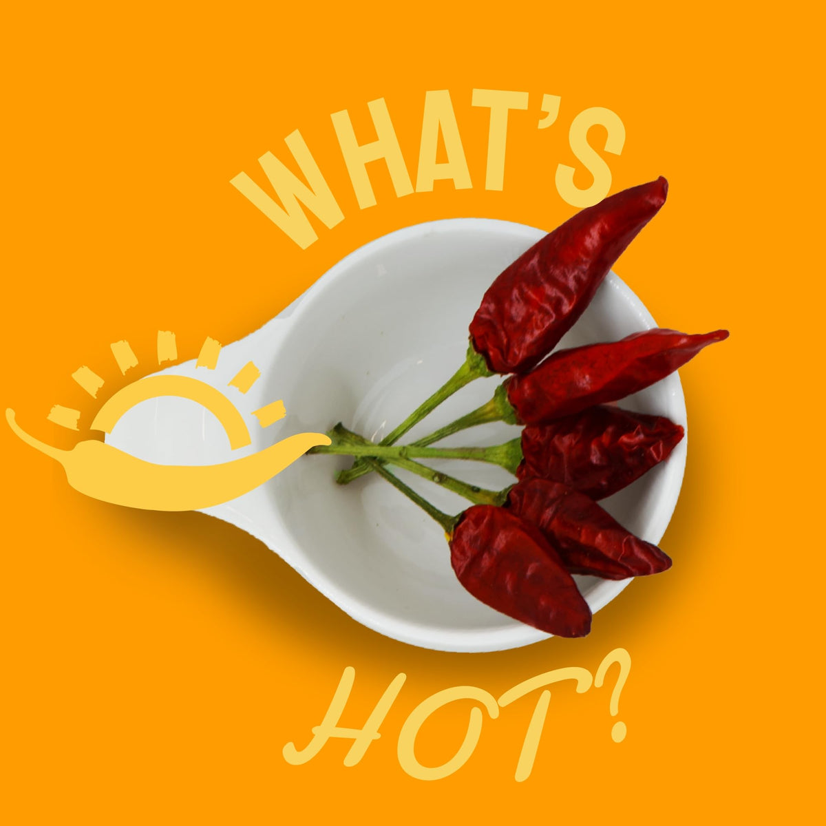 TUTTOCALABRIA peppers in a mortar for fresh spice blends.