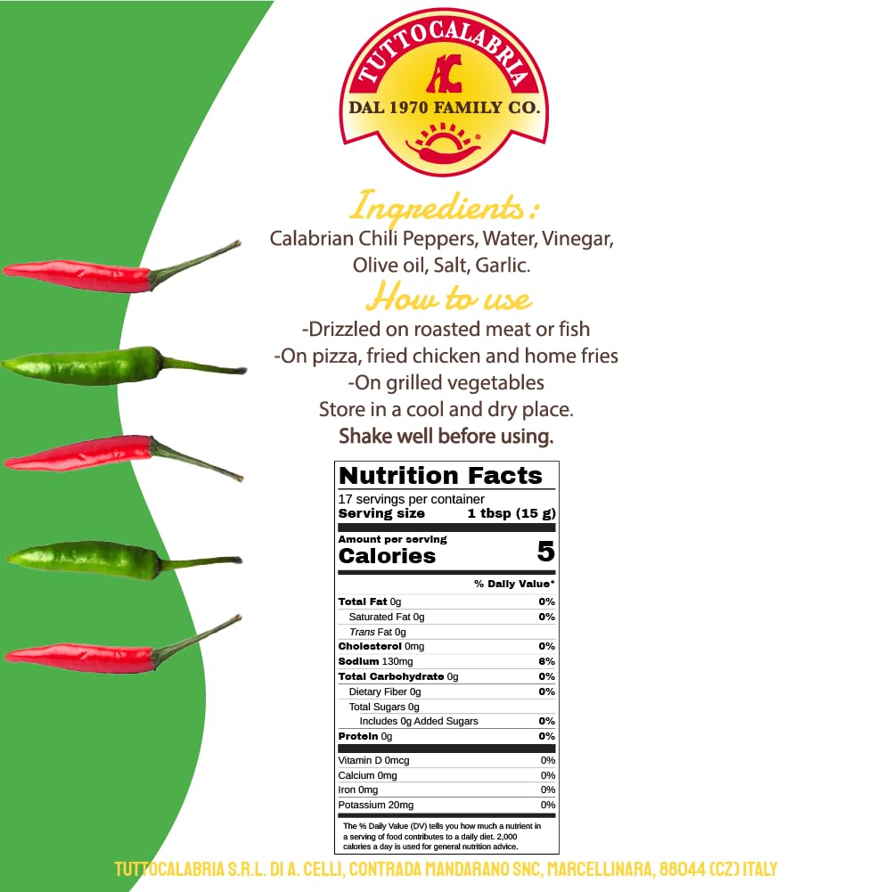 TUTTOCALABRIA hot sauce on pizza highlights savory spice and Italian flair