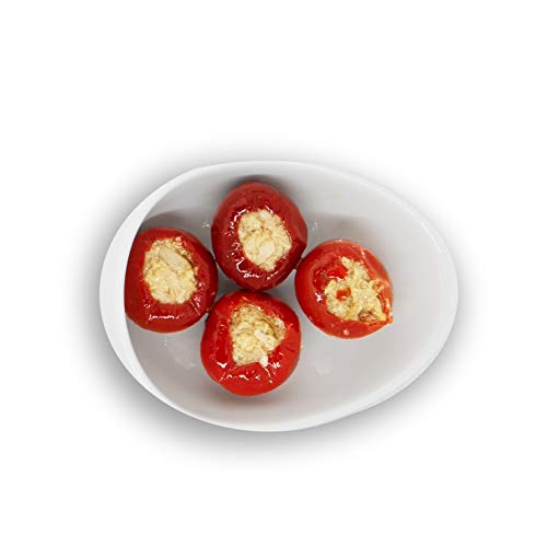 TUTTOCALABRIA PepperO cherry peppers tuna plate – ideal for antipasti or pasta pairings.