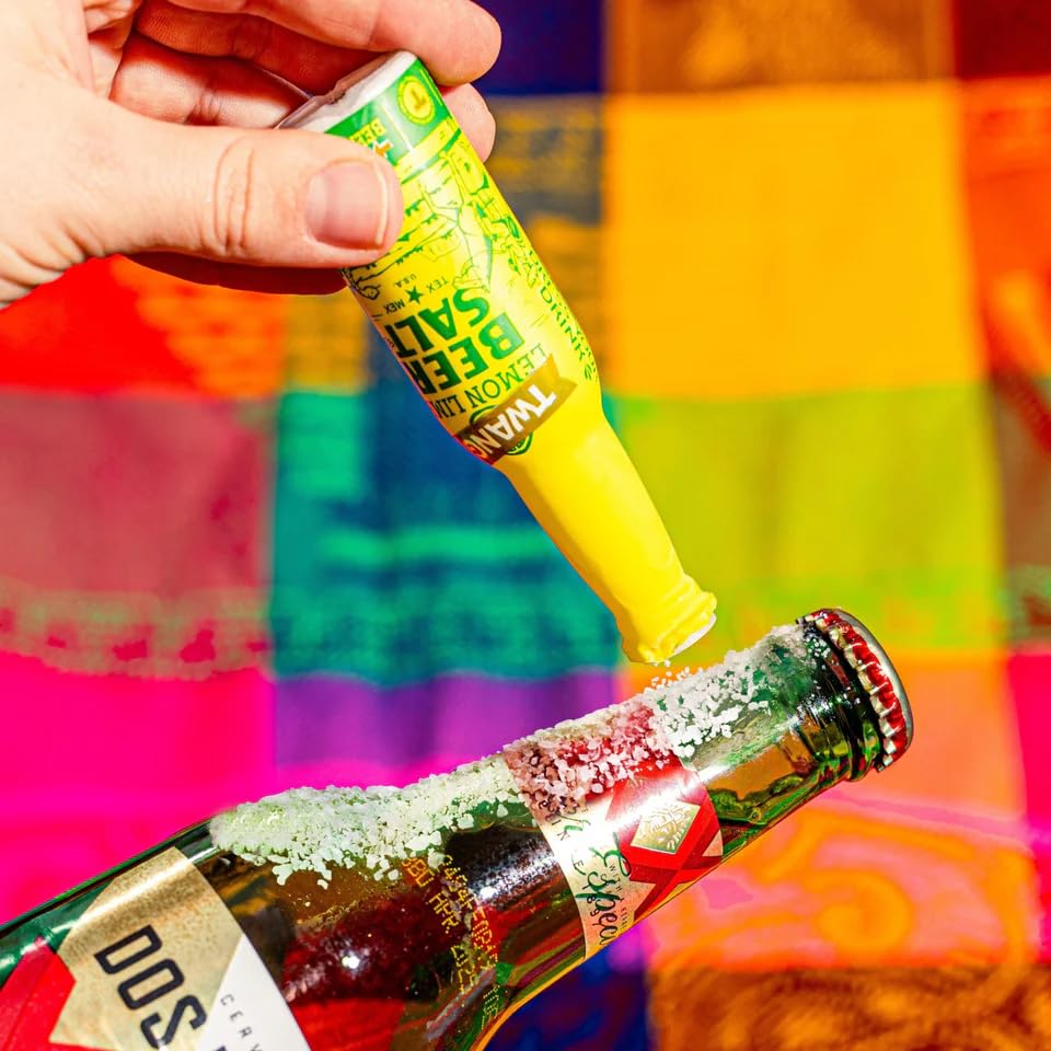 Twang 4-pack packaging displaying portable, on-the-go flavor.
