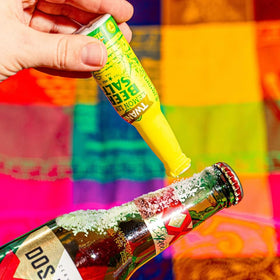 Twang 4-pack packaging displaying portable, on-the-go flavor.