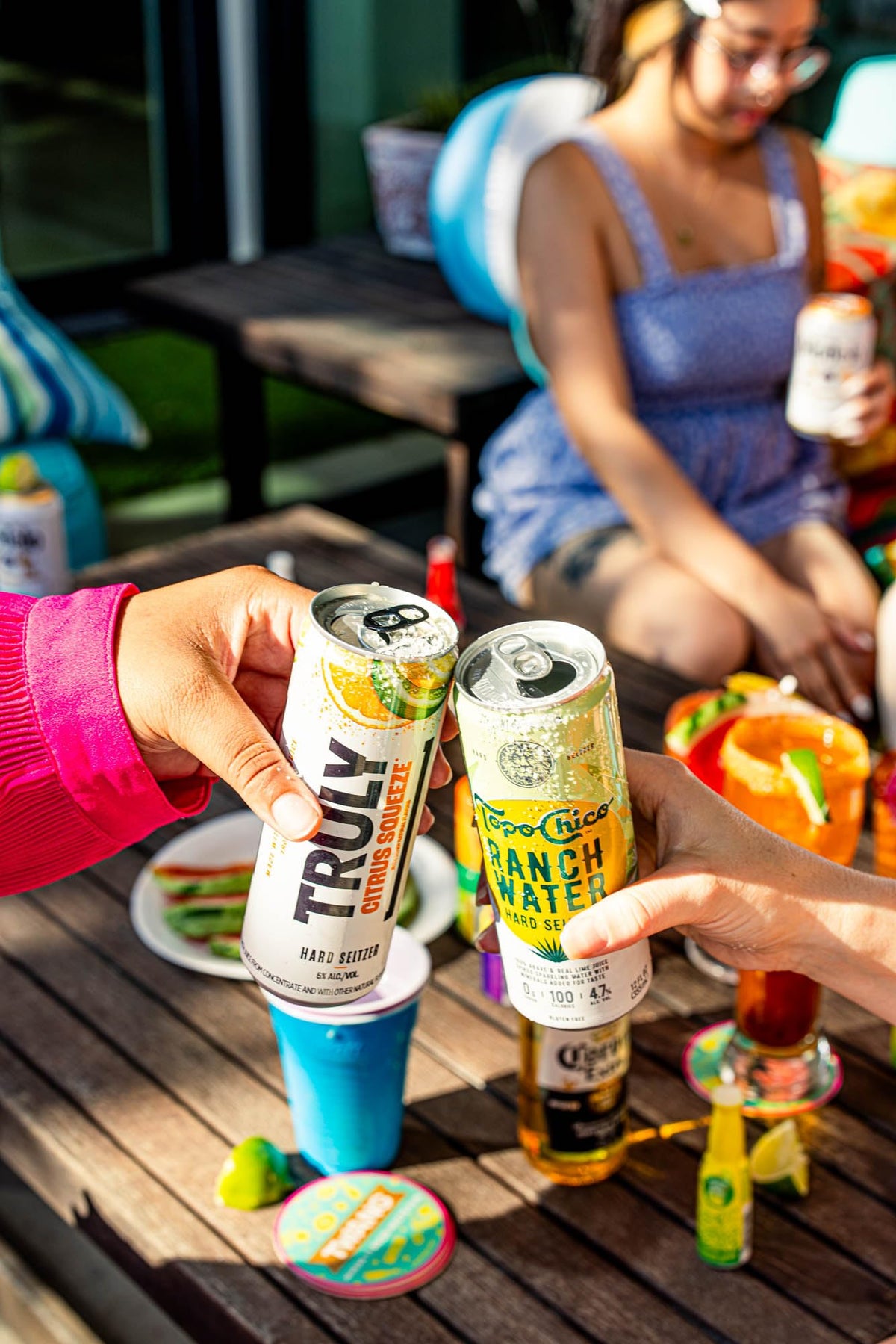 Beer can prepared for a flavor boost with Twang
