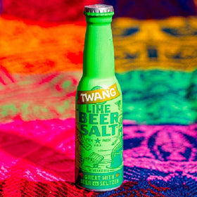 Twang Lemon-Lime label close-up showing bold citrus kick.