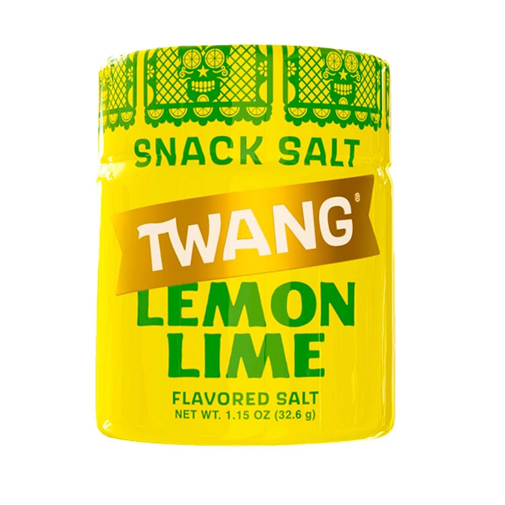 Twang Lemon Lime fruit and veggie sprinkle brightens fresh snacks.