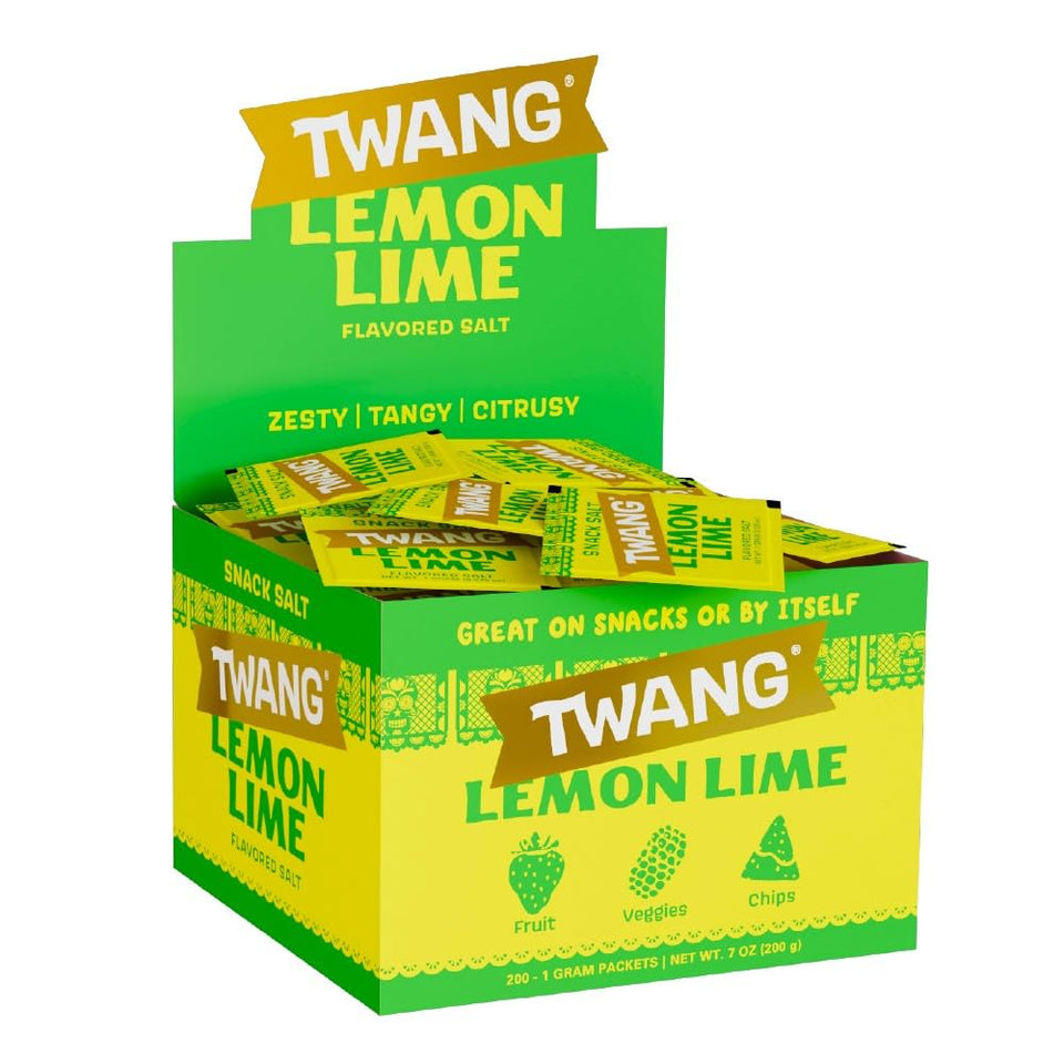 Twang Lemon Lime snack salt bottle pour for flavorful snacks