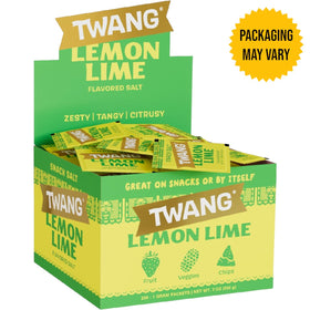 Twang Lemon Lime snack salt packets for portable flavor on the go