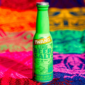 Twang Lime Beer Salt pairs with margaritas and tequila shots for a bright edge.