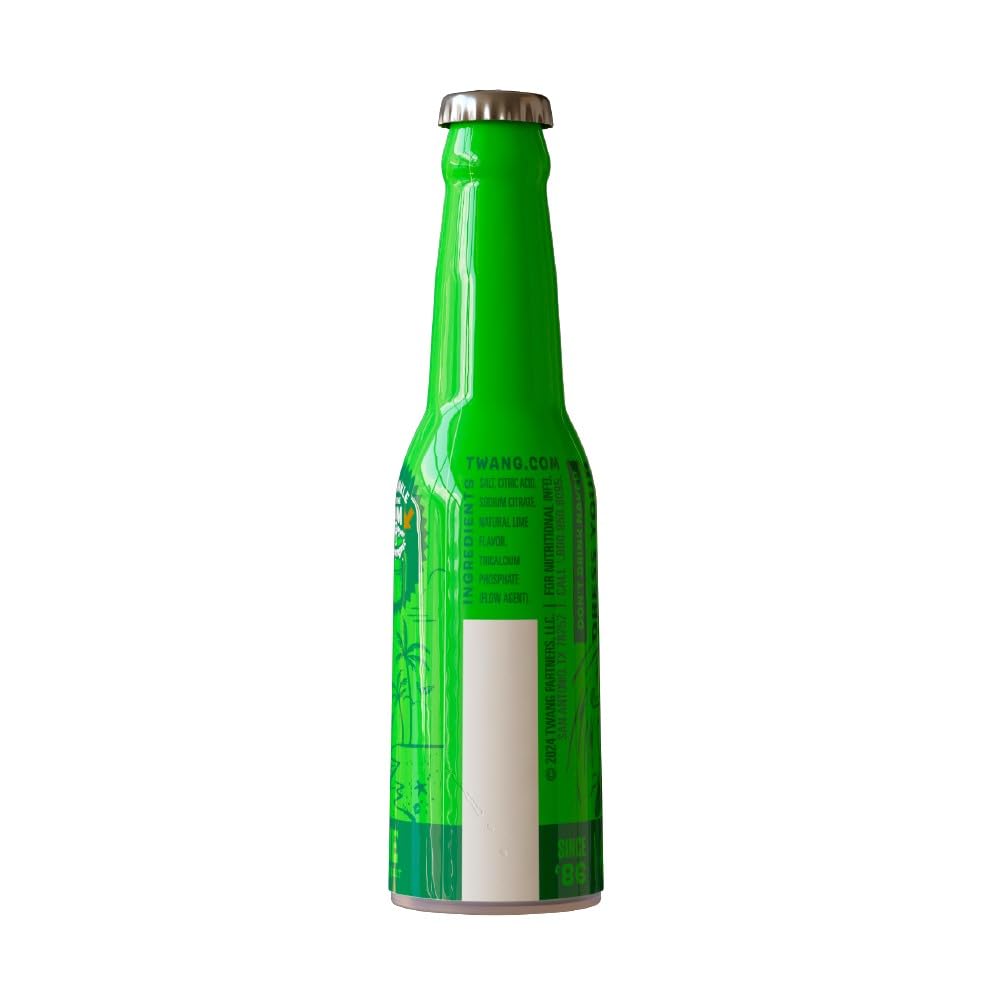 Twang Lime Beer Salt mini shaker pack keeps taste within reach.