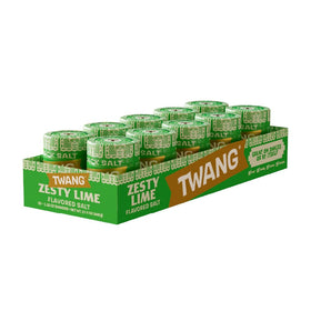 Twang Lime Snack Salt bottle for on-the-go flavor boosts.