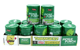 Twang Twangerz Dill Pickle flavor jar delivers savory dill with pickle tang