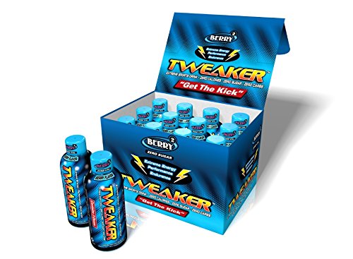 Tweaker Berry Energy Shot bottle for on-the-go energy and focus