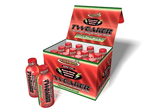 Tweaker Watermelon Energy Shot, watermelon-2oz-pack, boosts focus and energy during workouts.