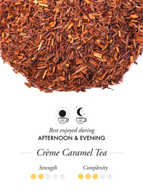 TWG Crème Caramel hand-sewn cotton teabags for full leaf expansion while steeping