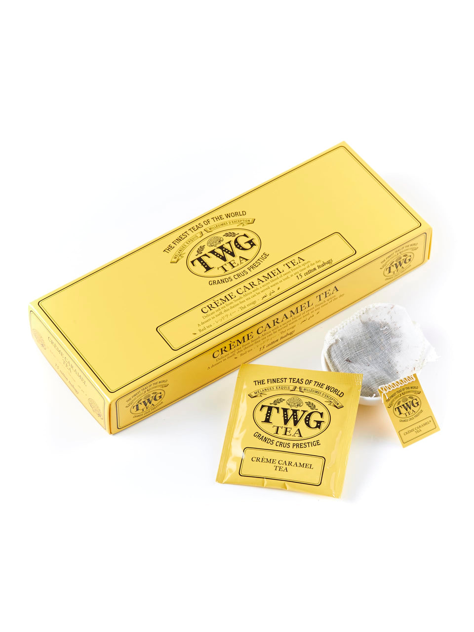TWG Crème Caramel Tea gift set with rooibos and caramel flavors