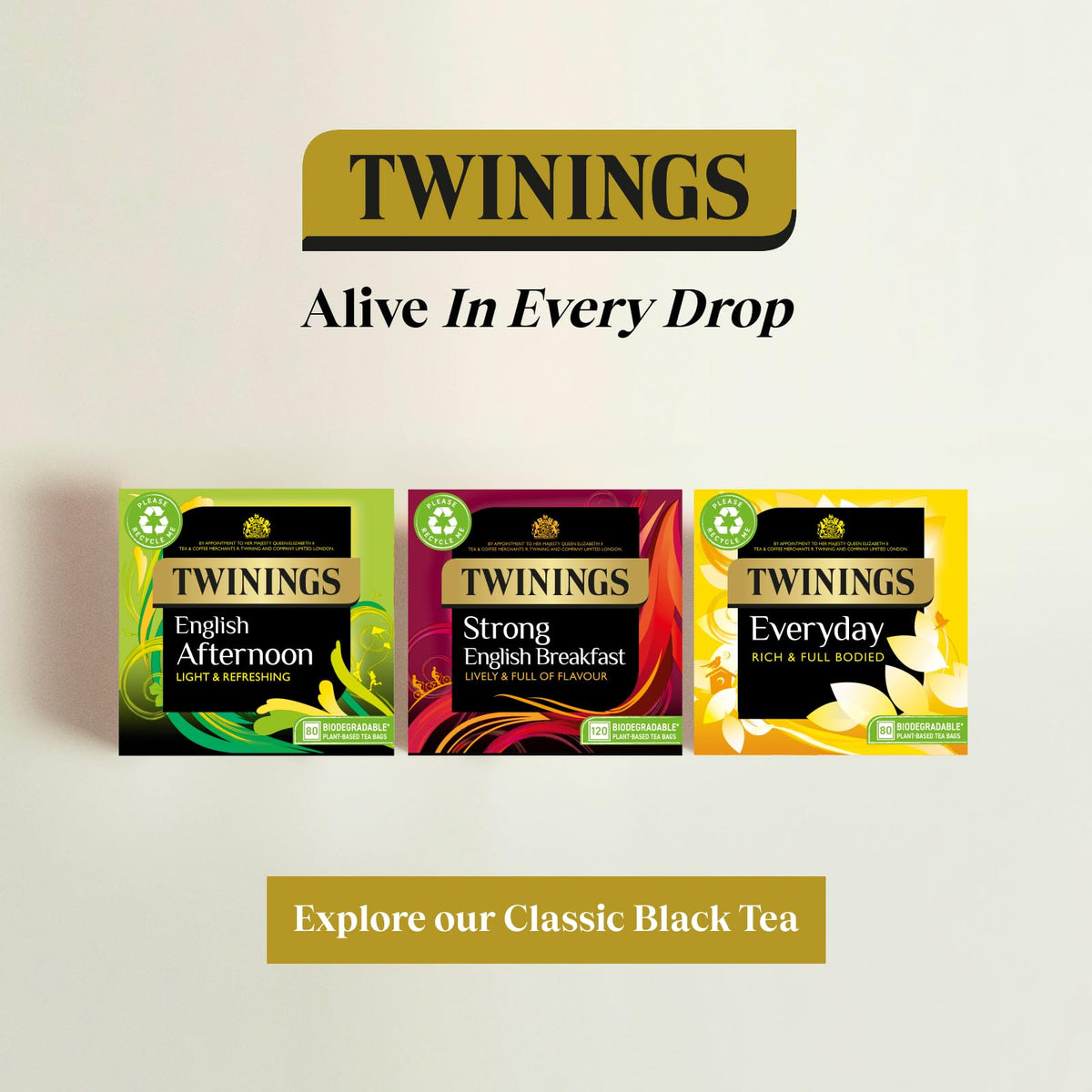 Twinings 1706 Strong Breakfast is ideal for a bold morning ritual or quick pick-me-up