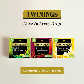 Twinings 1706 Strong Breakfast is ideal for a bold morning ritual or quick pick-me-up