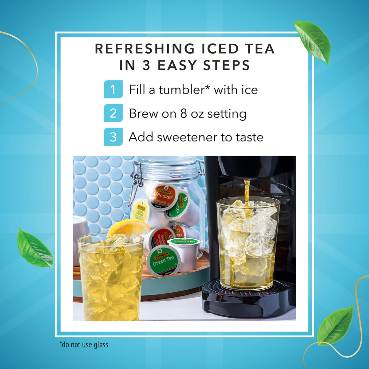Twinings 24-count box packaging for home use