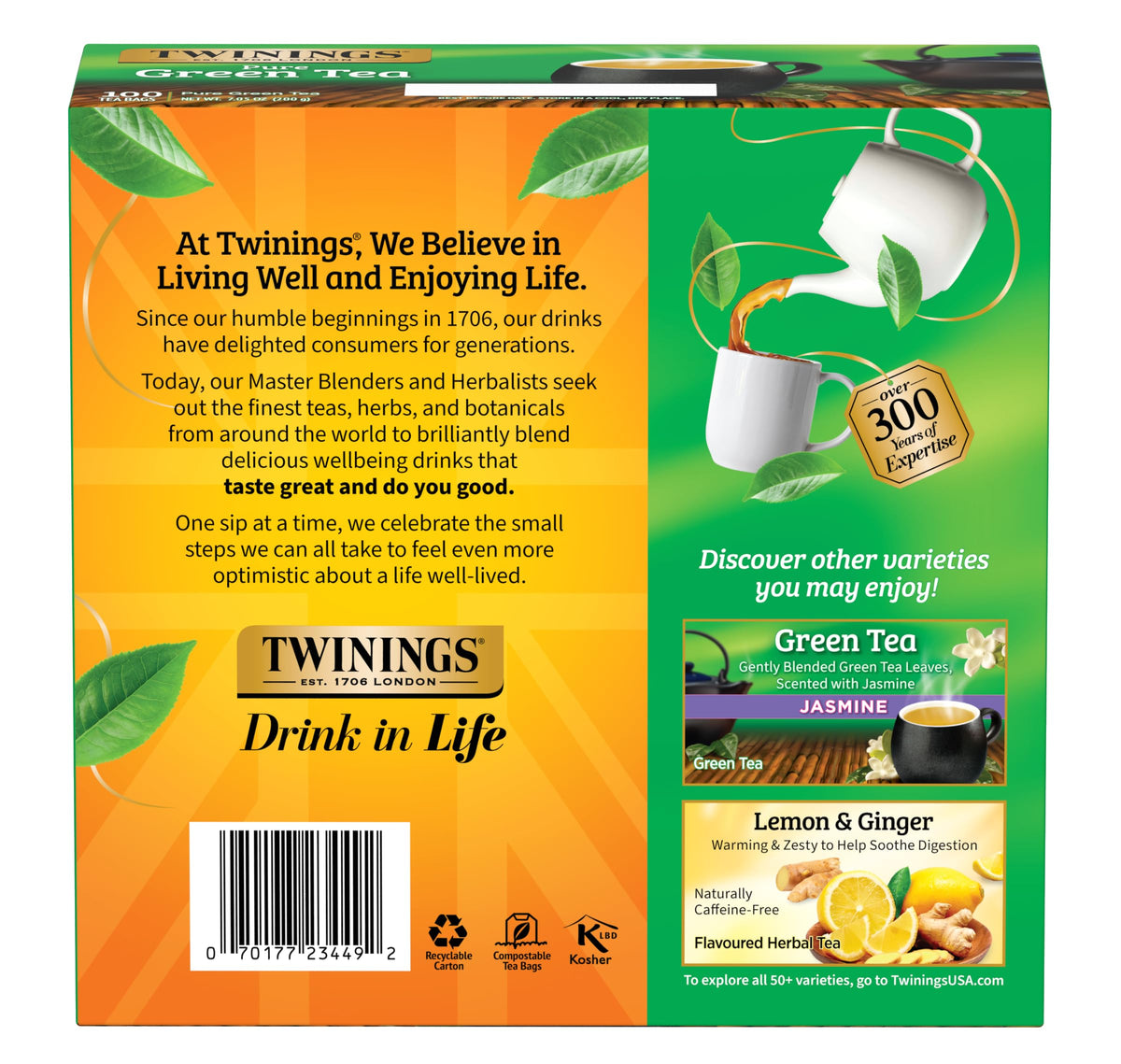 Twinings brew guide for green tea ensures optimal flavor extraction.