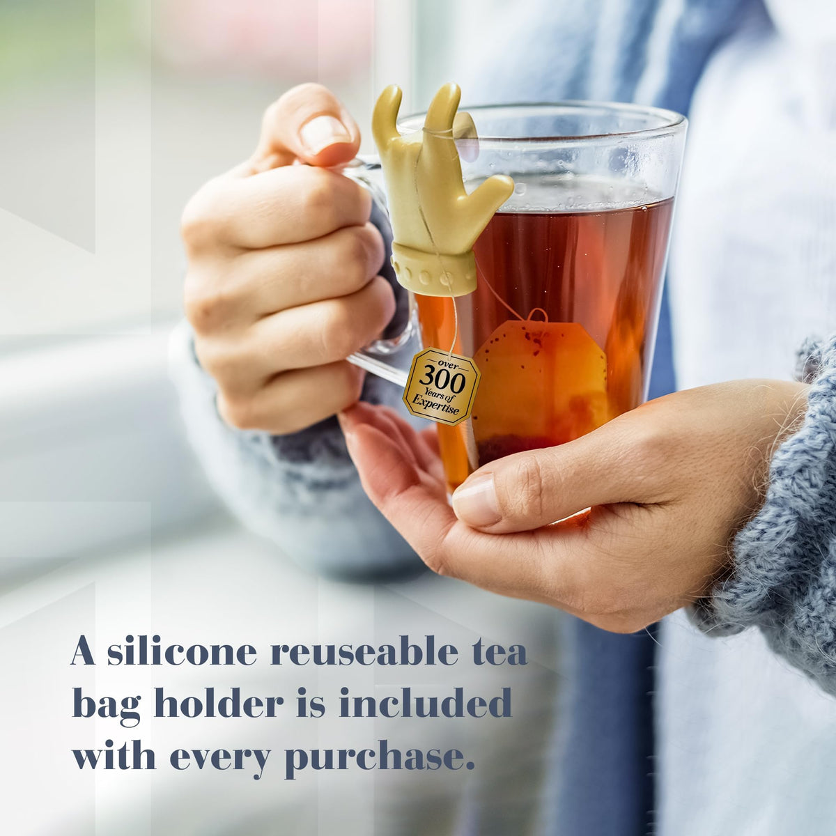 Twinings Brew-ready instructions showing 3-4 minute steep.