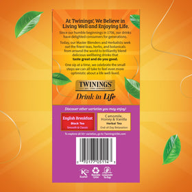 Twinings Darjeeling cup: light-bodied, fragrant cup with a gentle, champagne-like character.