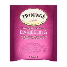 Twinings Darjeeling tea aroma-steam evokes floral woody notes.