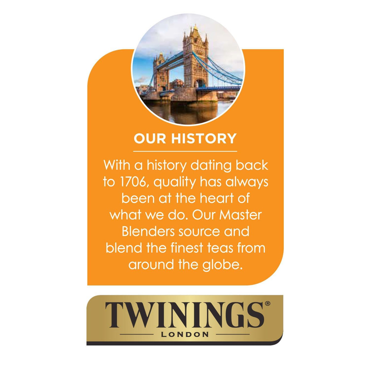 Twinings Darjeeling tea packaging seals freshness for reliable flavor.