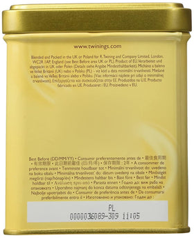 Twinings Earl Grey loose tea pouring into cup for a comforting moment
