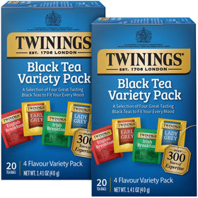 Twinings Earl Grey tea bag with bergamot aroma for a bright morning lift