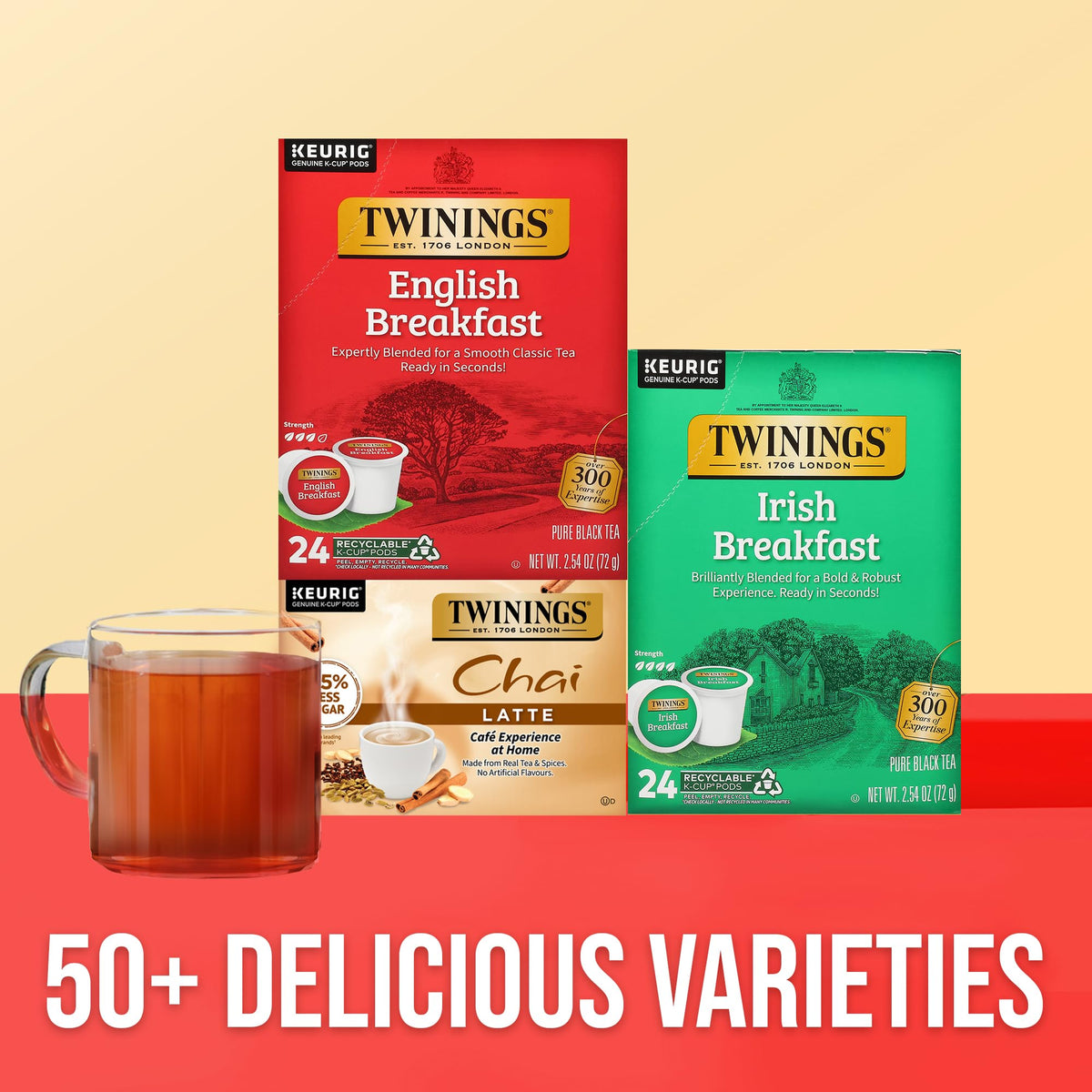 Twinings English Breakfast sourcing ethics showing responsible ingredients.