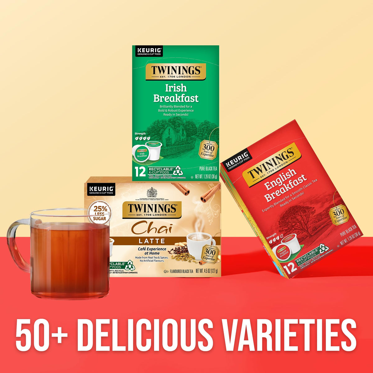 Twinings ethical sourcing imagery highlighting water access and women's empowerment.