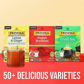 Twinings packaging emphasizing ethical sourcing and sustainability