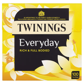 Twinings Everyday tea bags in a cup for a comforting morning ritual