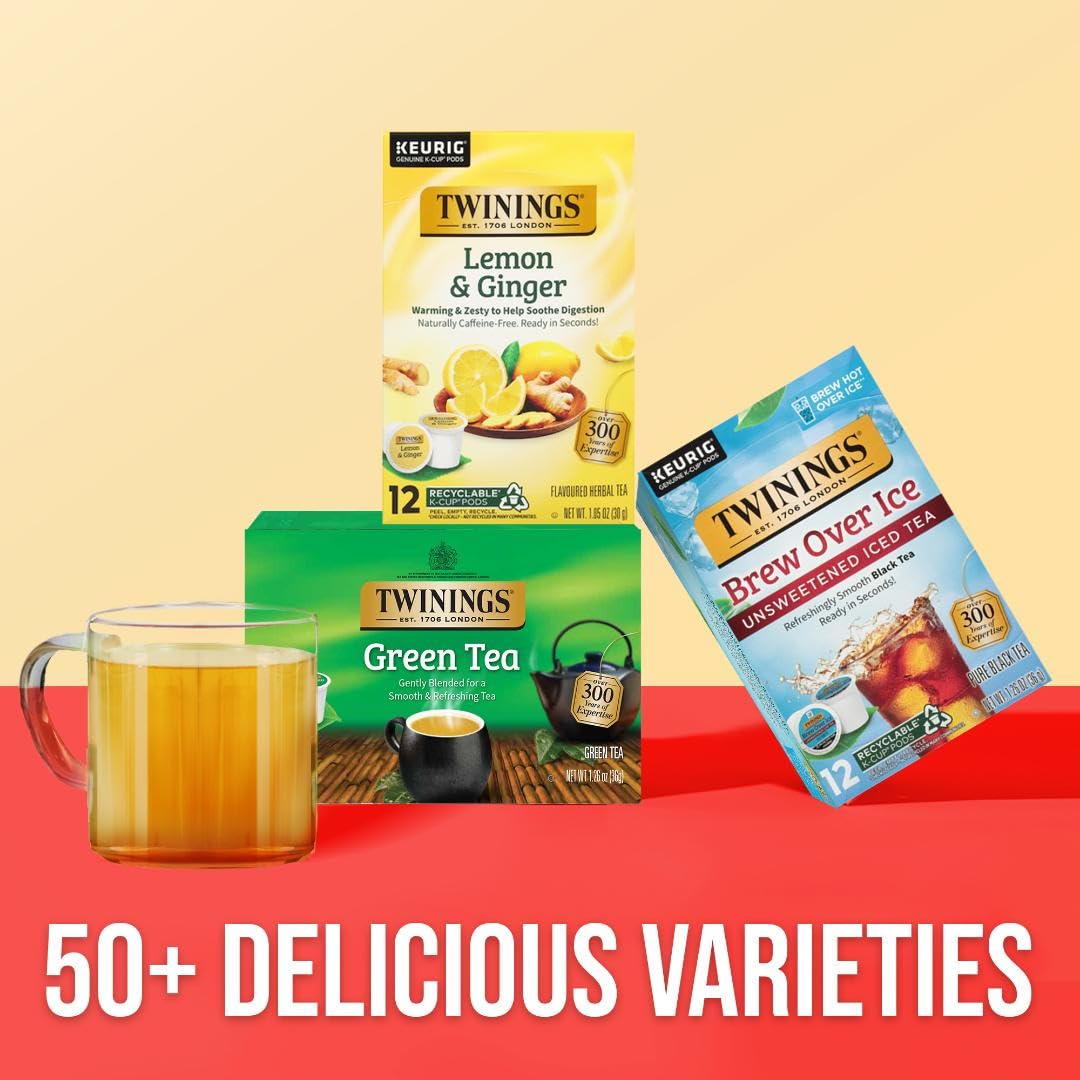 Twinings Green Tea is ethically sourced to support responsible tea farming.