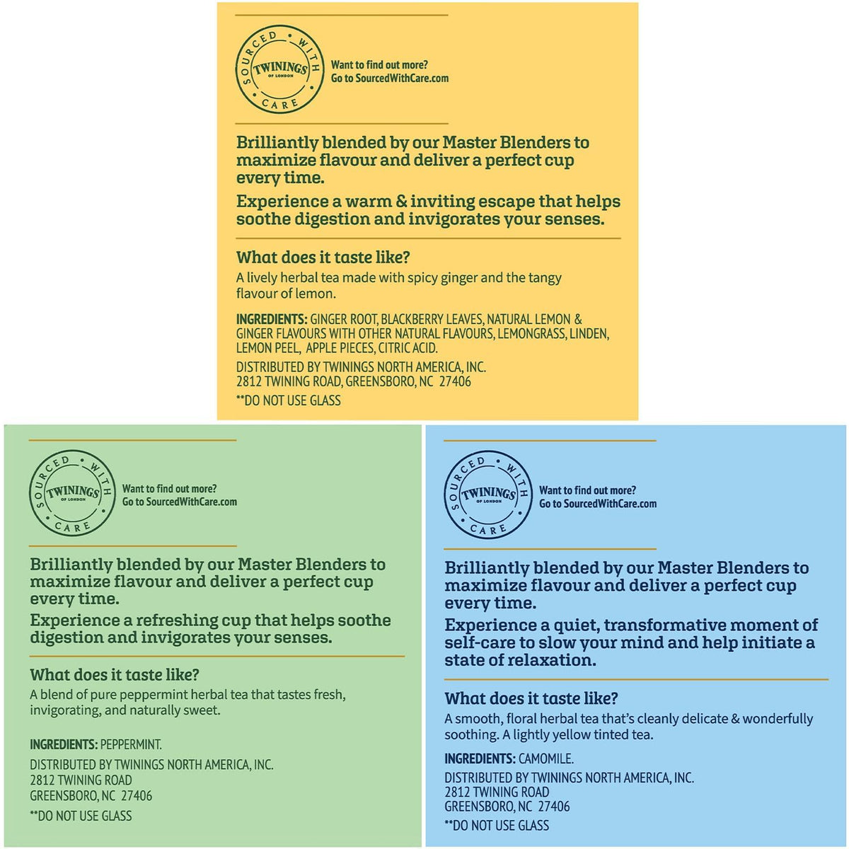 Twinings Herbal Tea Variety Pack K-Cups for easy daily tasting.
