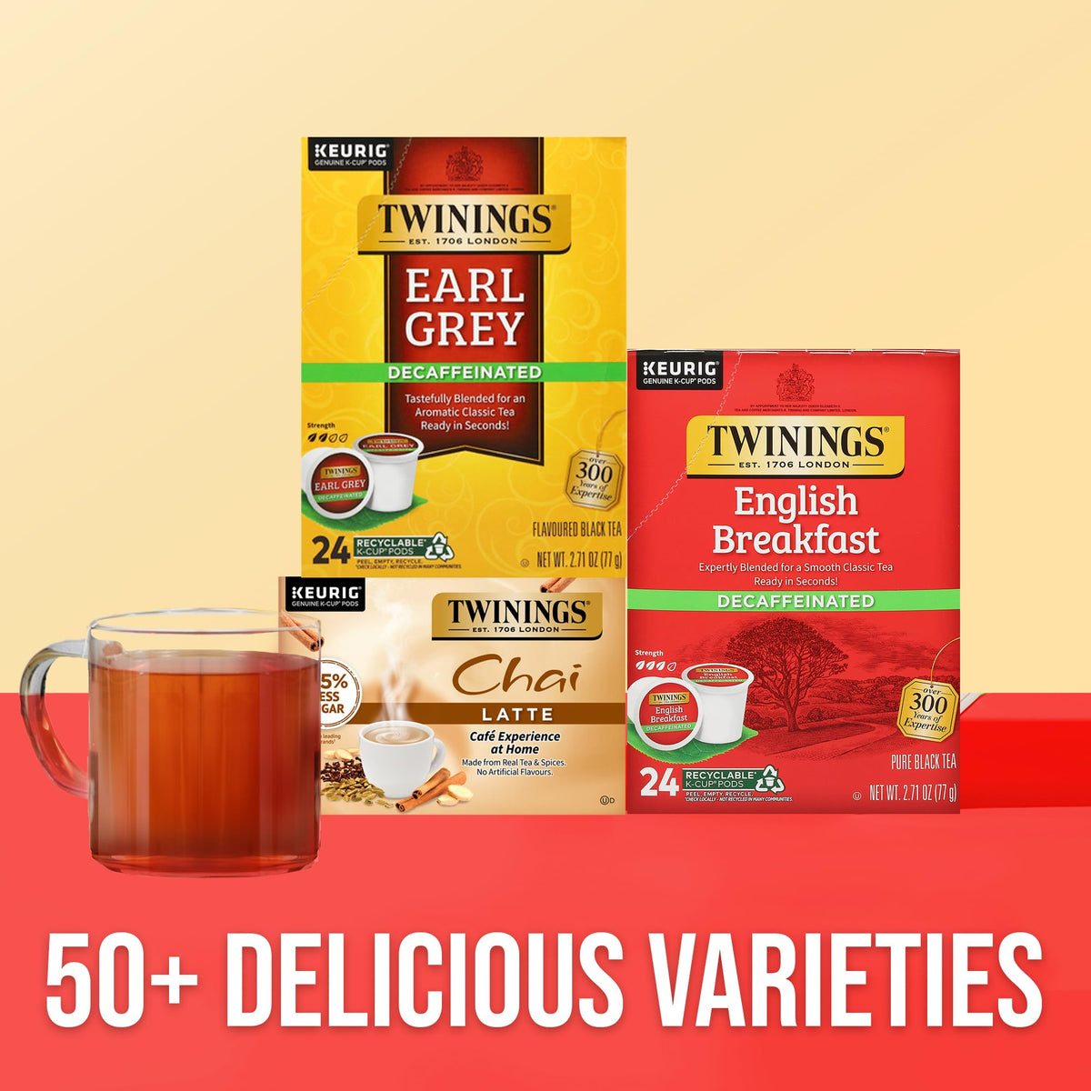 Iced Earl Grey with citrus and bergamot aroma in a refreshing glass.