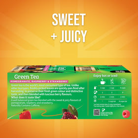 Twinings individually sealed tea bags keep flavor fresh for on-the-go brewing.