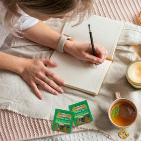 Twinings individually wrapped tea bags preserve freshness for on-the-go tea