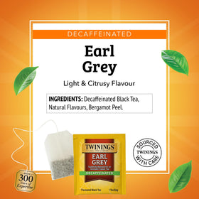 Box of Twinings tea bags showing individual wrappers for freshness