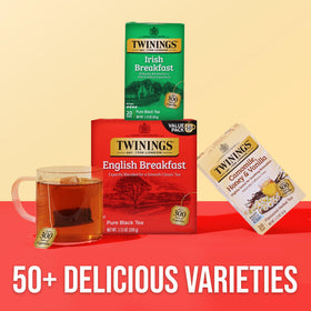 Morning routine with Twinings Irish Breakfast for a robust start