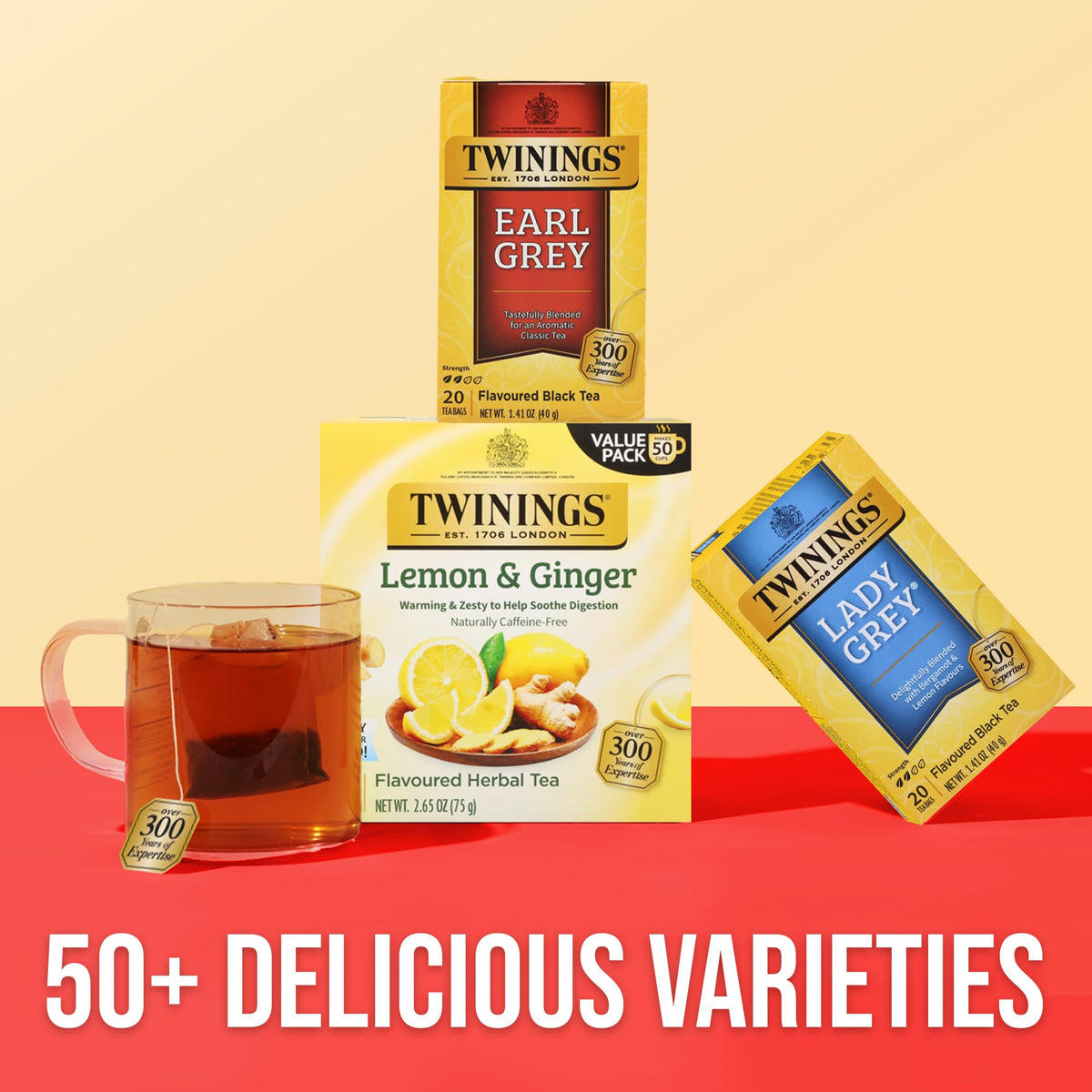 Twinings Lady Grey tea close-up of orange and bergamot flavors