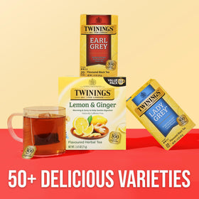 Twinings Lady Grey tea close-up of orange and bergamot flavors