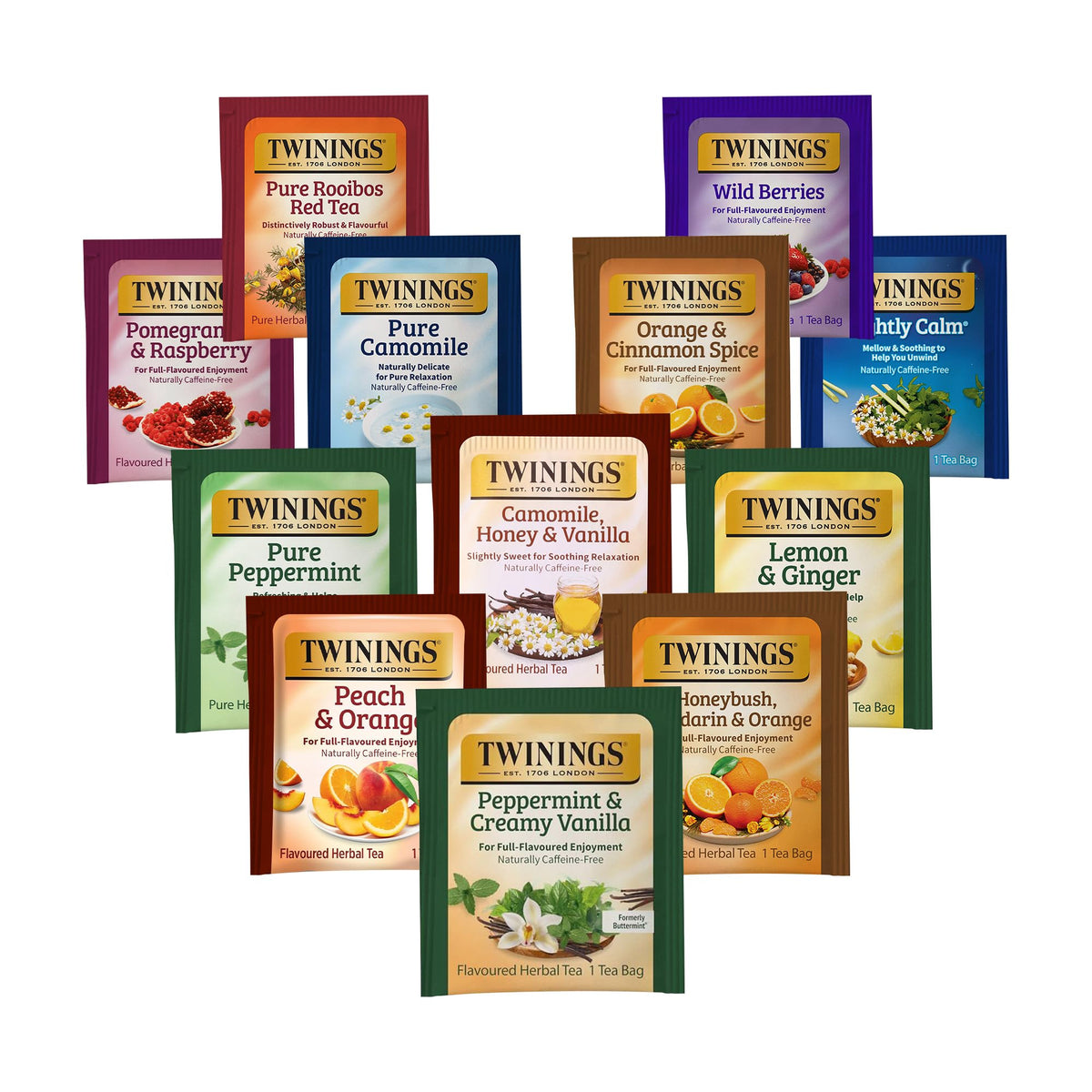 Twinings Lemon and Ginger tea bag bright and comforting